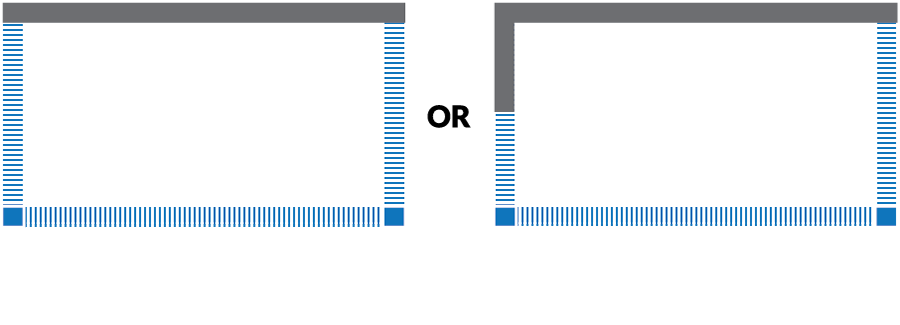 One Wall Layout