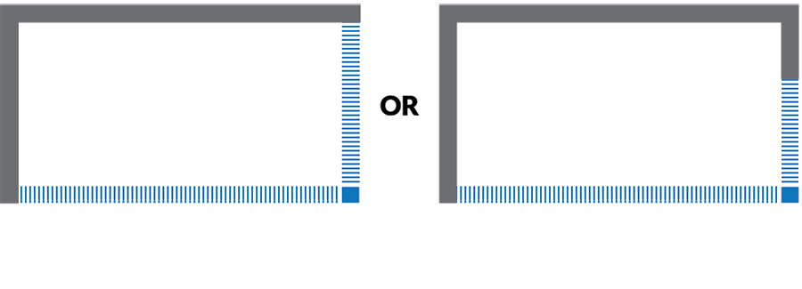 One Wall Layout